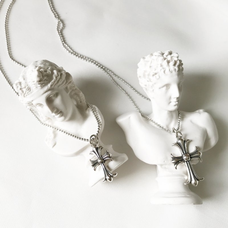 Star Same S925 Sterling Silver Pendant Lilian Necklace/Cross Necklace Set Chain Clavicle Chain Star Same S925 Sterling Silver Pendant Lilian Necklace/Cross Necklace Set Chain Clavicle Chain